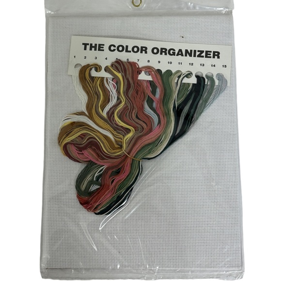 NWT Vintage Elsa Williams Counted Cross Stitch Kit A Family Circle D. Morgan New - Picture 3 of 8